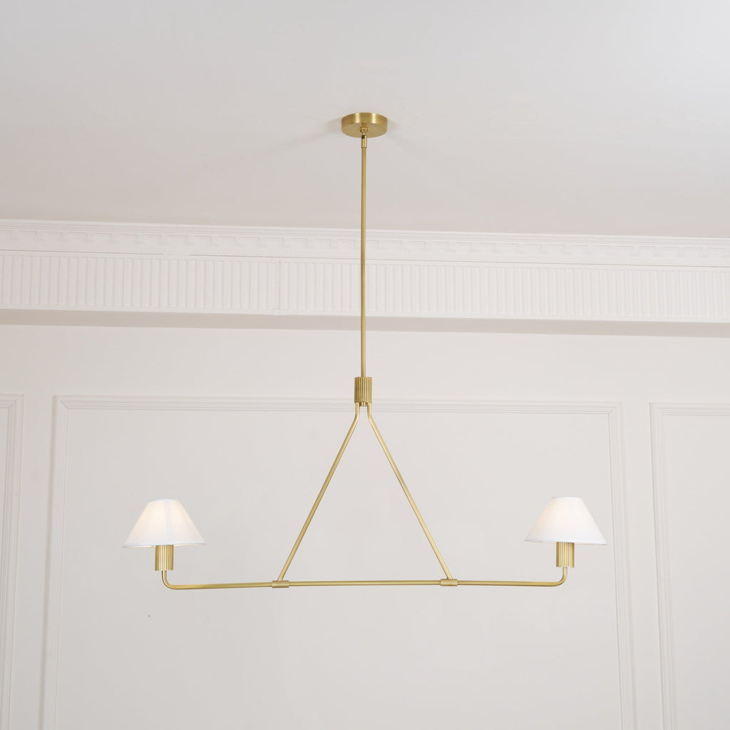 Ornuvyh Ancien Industriel Métal Tissu Lustre - Neutralighting