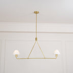 Ornuvyh Ancien Industriel Métal Tissu Lustre - Neutralighting
