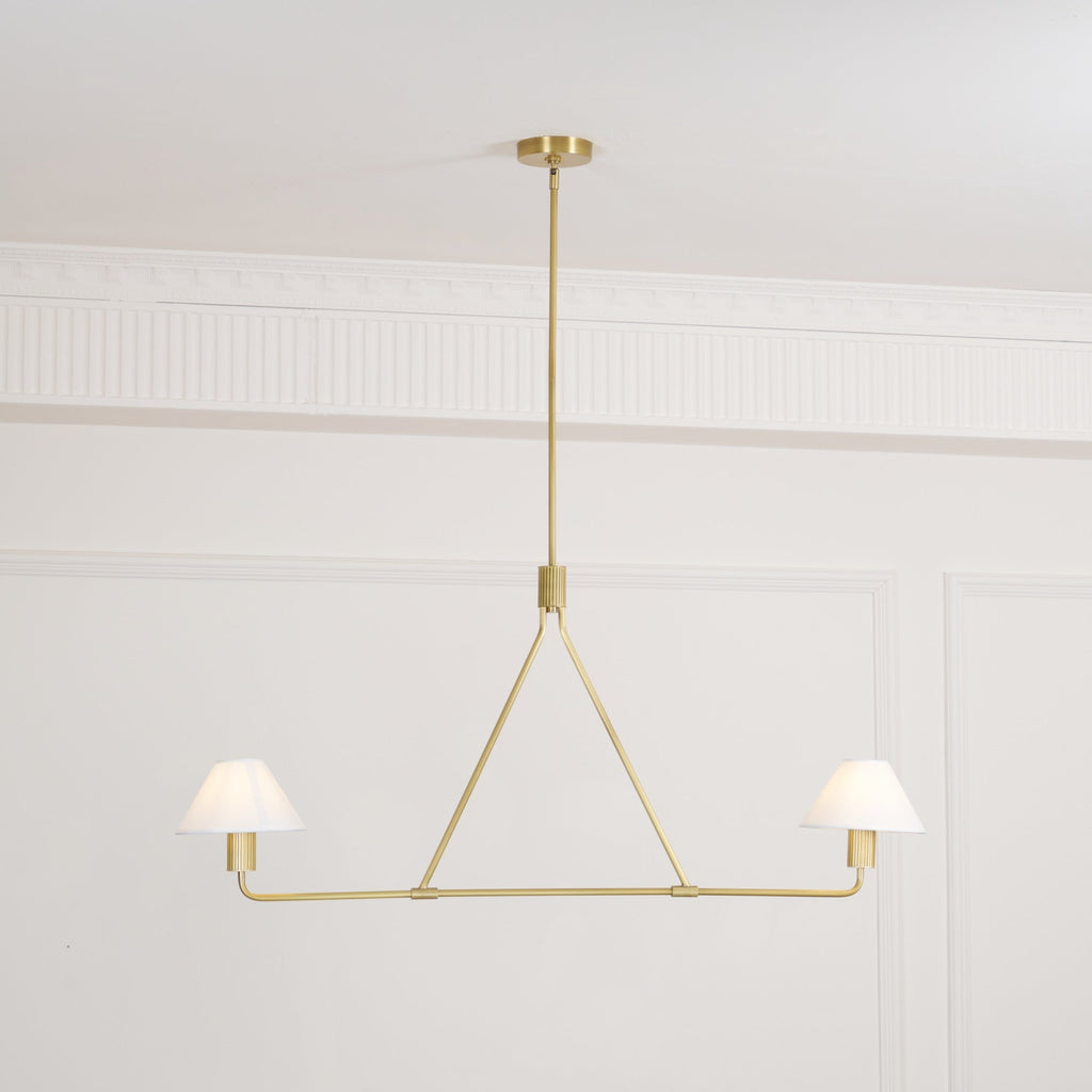 Ornuvyh Ancien Industriel Métal Tissu Lustre - Neutralighting