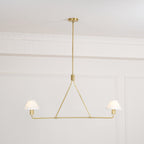 Ornuvyh Ancien Industriel Métal Tissu Lustre - Neutralighting