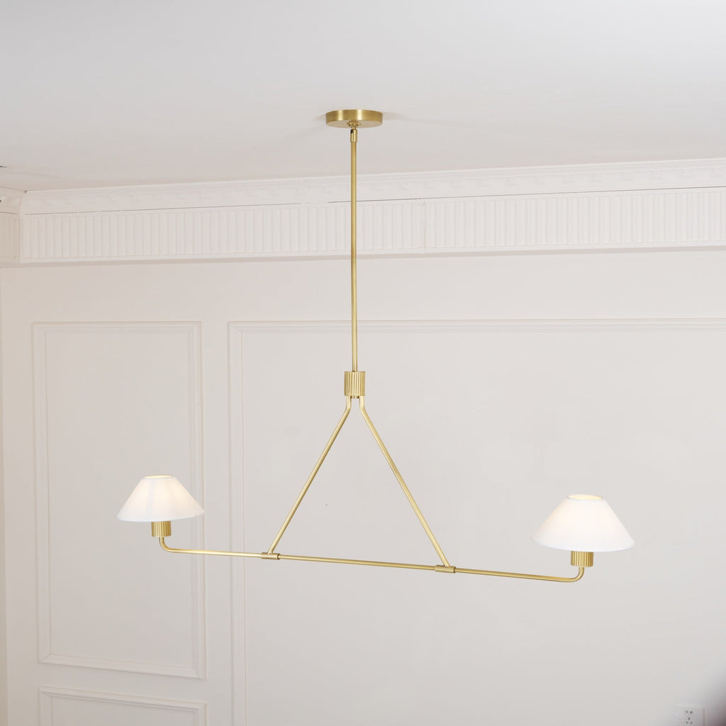 Ornuvyh Ancien Industriel Métal Tissu Lustre - Neutralighting