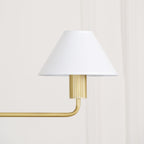 Ornuvyh Ancien Industriel Métal Tissu Lustre - Neutralighting