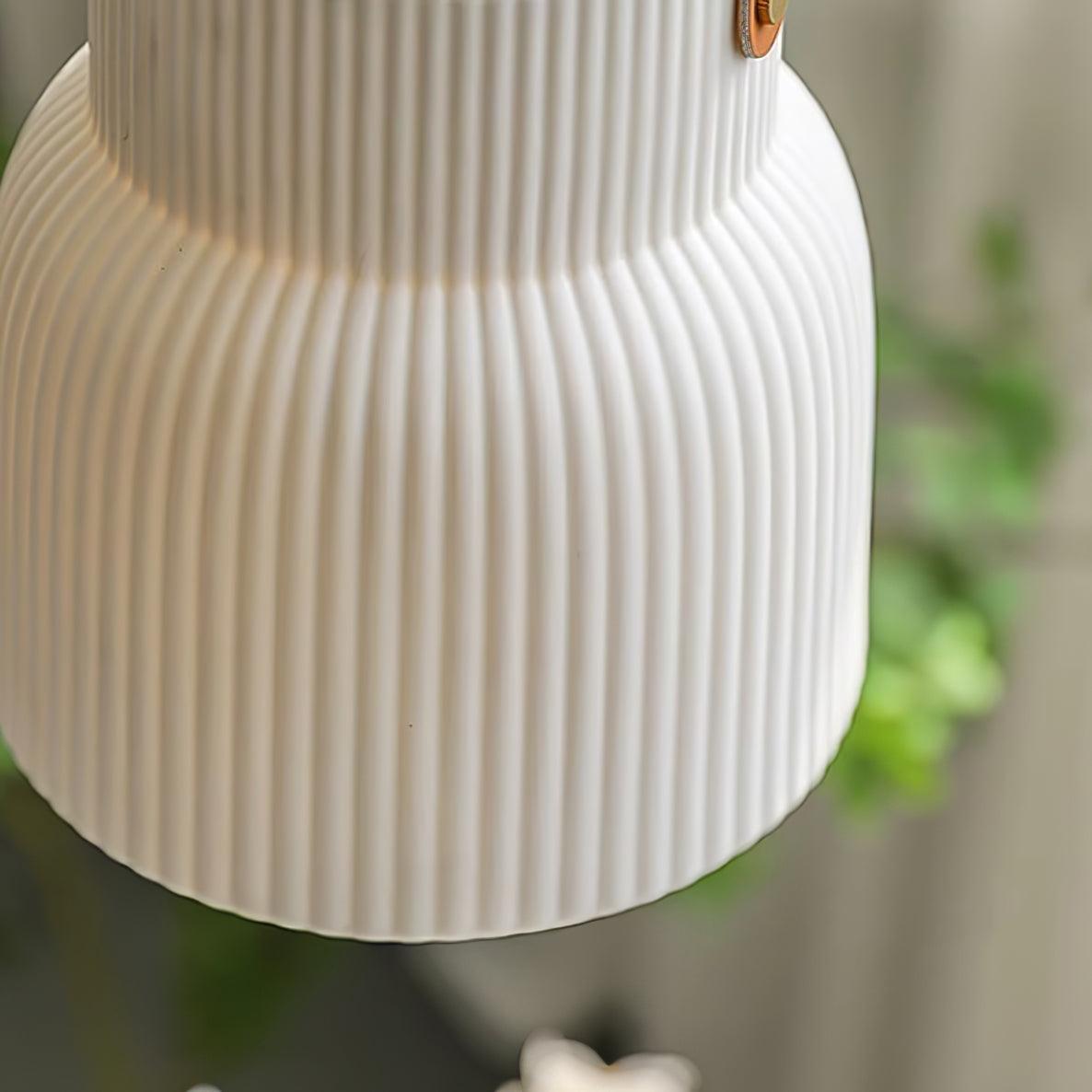 Vega Lampe Pendante Céramique Cannelée - Neutralighting