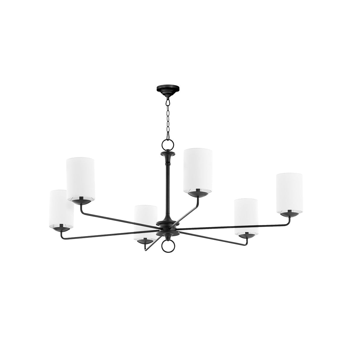 Olthean Lustre Industriel Vintage En Tissu Et Laiton - Neutralighting