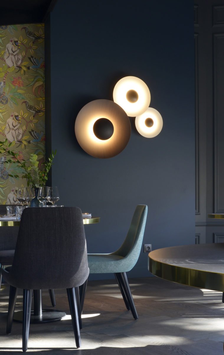 Ginger Lampe Mural Moderne Minimaliste Ronde - Neutralighting