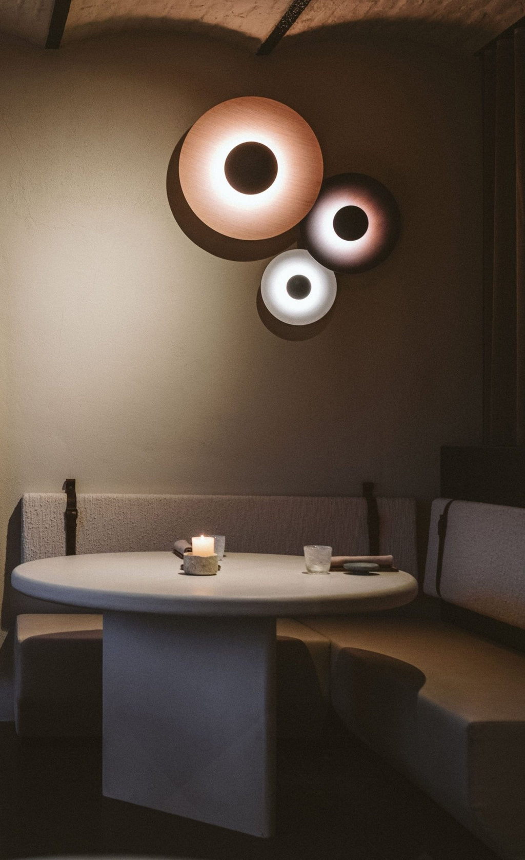Ginger Lampe Mural Moderne Minimaliste Ronde - Neutralighting