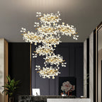 Olivia Céramique Gingko Feuille Lustre - Neutralighting