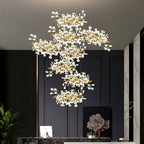 Olivia Céramique Gingko Feuille Lustre - Neutralighting