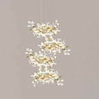 Olivia Céramique Gingko Feuille Lustre - Neutralighting