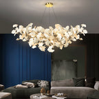 Olivia Lustre Moderne et Luxueuse, Métal/céramique, Or, Salon/Chambre à Coucher - Neutralighting