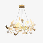 Olivia Chandelier Céramique Gingko 3 Styles - Neutralighting