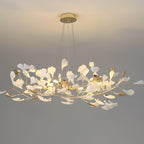Olivia Chandelier Céramique Gingko 3 Styles - Neutralighting