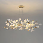 Olivia Chandelier Céramique Gingko 3 Styles - Neutralighting