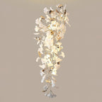 Olivia Céramique Gingko Cascadant Lustre - Neutralighting
