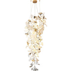 Olivia Céramique Gingko Cascadant Lustre - Neutralighting