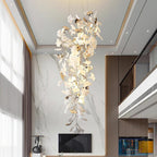 Olivia Céramique Gingko Cascadant Lustre - Neutralighting