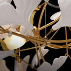 Olivia Lustre Moderne et Luxueuse, Métal/céramique, Or, Salon/Chambre à Coucher - Neutralighting