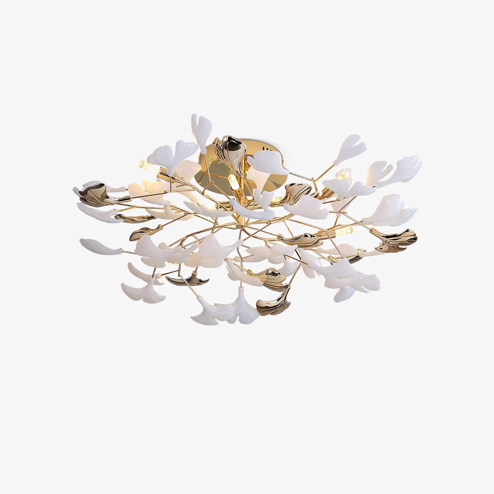 Artheel Plafonnier rotatif en céramique Gingko de style nordique haut de gamme - Neutralighting