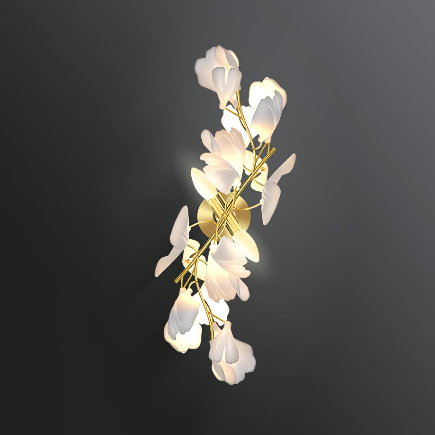 Elvelos Applique Murale en Céramique Fleurs - Neutralighting