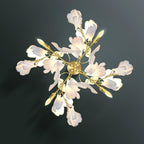 Lustra Wall Lamp Gingko Flowers Brass - Neutralighting