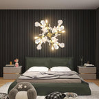 Lustra Wall Lamp Gingko Flowers Brass - Neutralighting