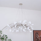 Arux Lustre Ginkgo Art Déco Courbé Vers le Bas - Neutralighting
