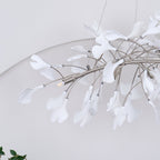 Arux Lustre Ginkgo Art Déco Courbé Vers le Bas - Neutralighting