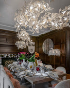 Olivia Céramique Gingko Feuille Lustre - Neutralighting