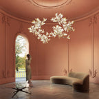 Olivia Céramique Gingko Feuille Lustre - Neutralighting