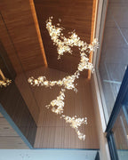 Olivia Céramique Gingko Feuille Lustre - Neutralighting