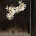 Olivia Céramique Gingko Feuille Lustre - Neutralighting