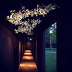 Olivia Céramique Gingko Feuille Lustre - Neutralighting