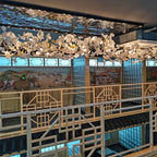 Olivia Céramique Gingko Feuille Lustre - Neutralighting