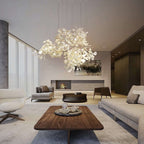 Olivia Céramique Gingko Feuille Lustre - Neutralighting