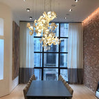 Olivia Céramique Gingko Feuille Lustre - Neutralighting