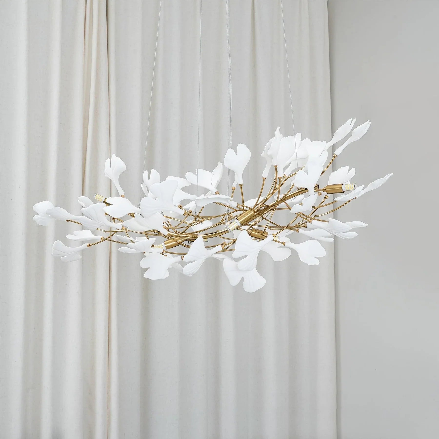 Metr Lustre de Luxe en Céramique pour Salon en Forme d’Arc en U - Neutralighting