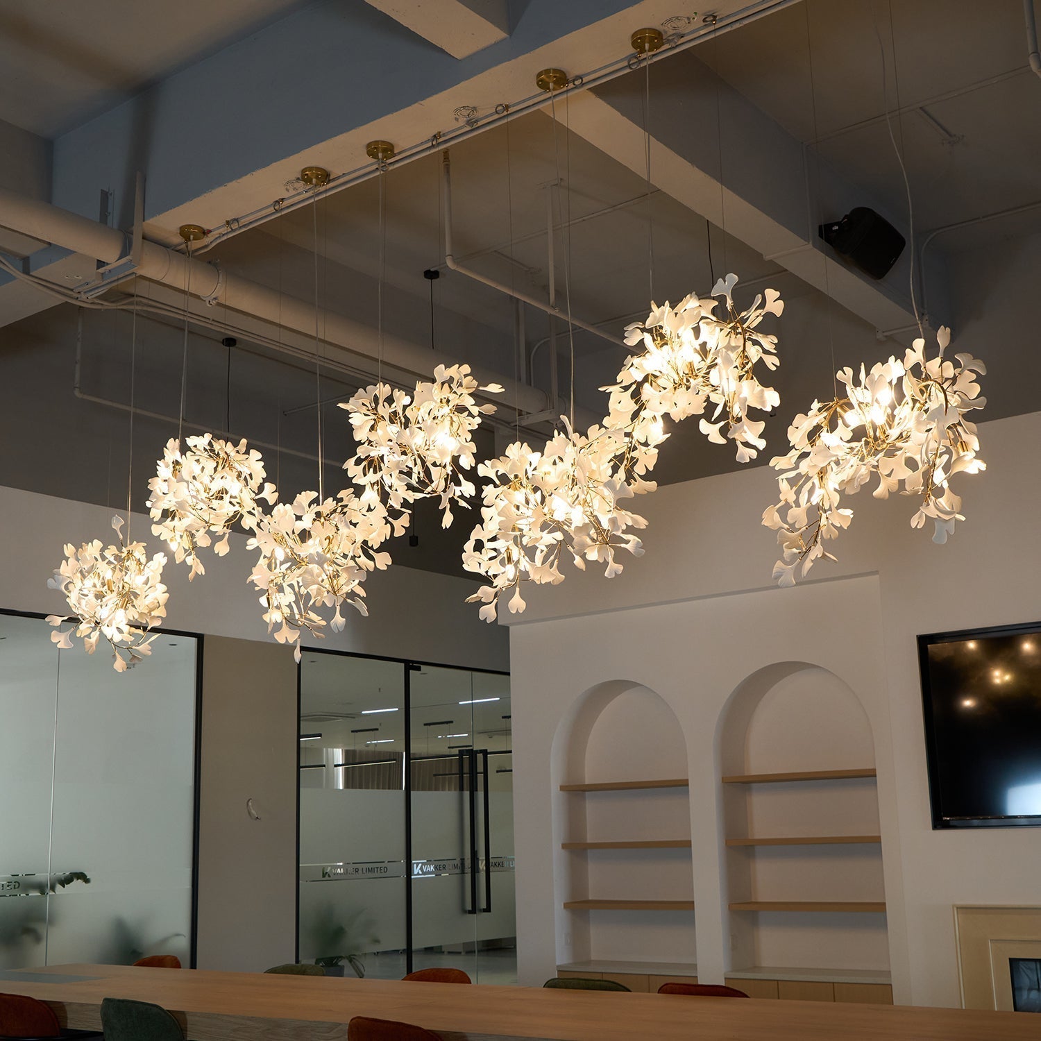 Elysia Lustra Lustre Canopée Florale Élégant - Neutralighting