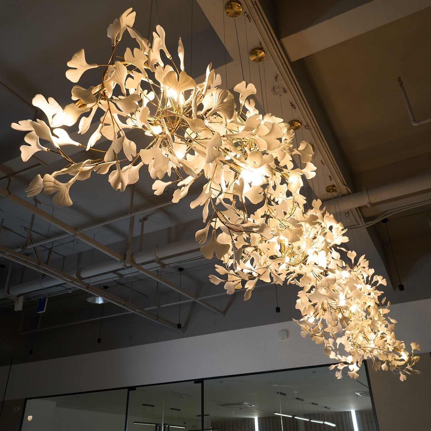 Elysia Lustra Lustre Canopée Florale Élégant - Neutralighting