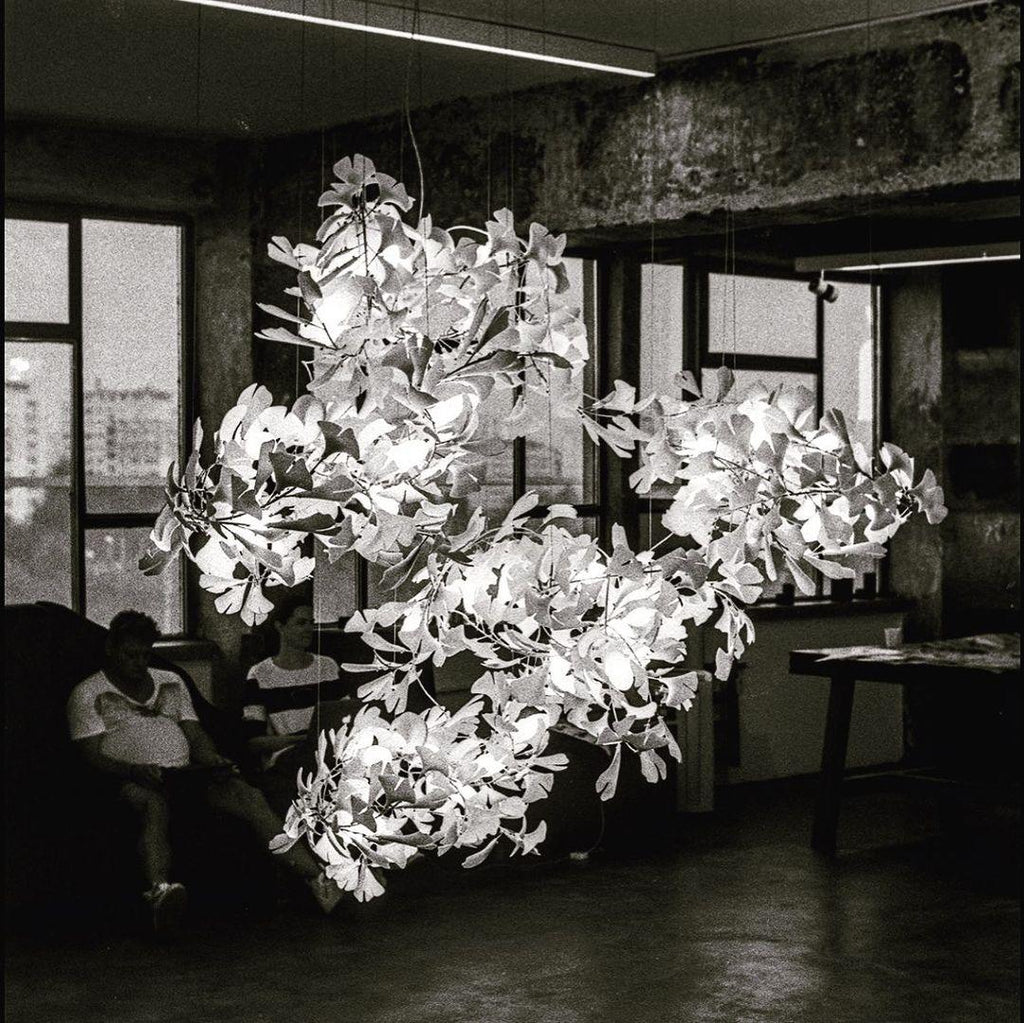 Gingko Lustre F Style Élégance Inspirée de la Nature - Neutralighting