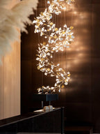 Gingko Lustre F Style Élégance Inspirée de la Nature - Neutralighting