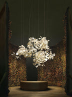 Gingko Lustre F Style Élégance Inspirée de la Nature - Neutralighting