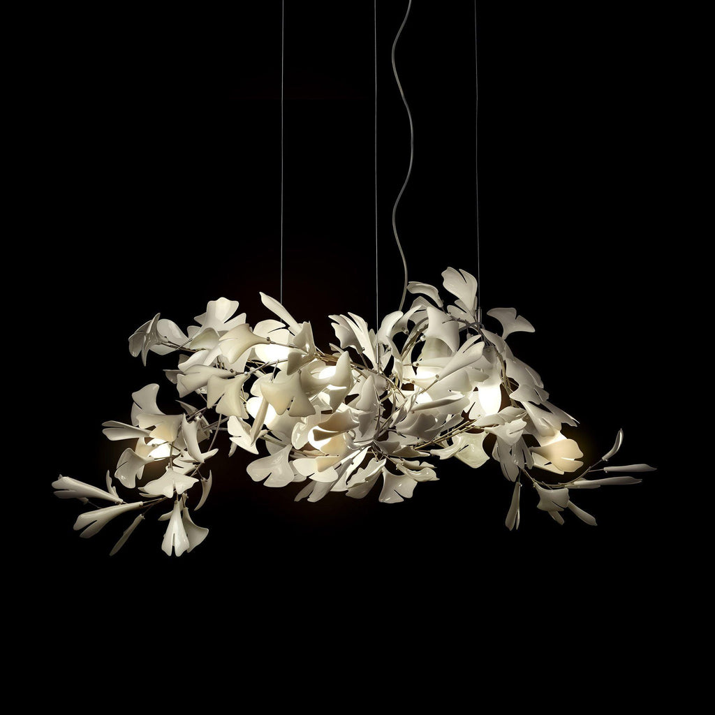 Gingko Chandelier G Style Forme Branche Feuille Moderne - Neutralighting