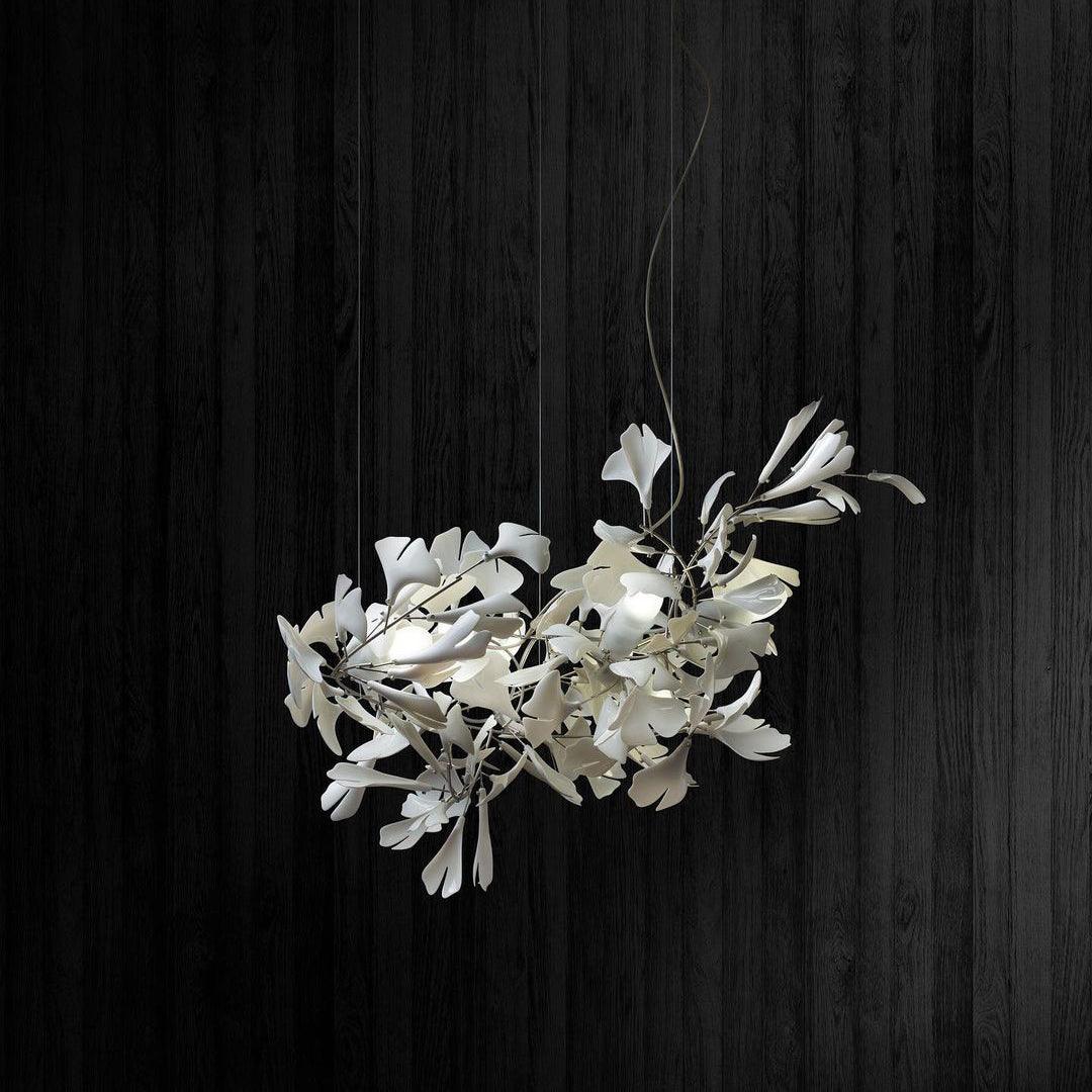 Gingko Chandelier G Style Forme Branche Feuille Moderne - Neutralighting