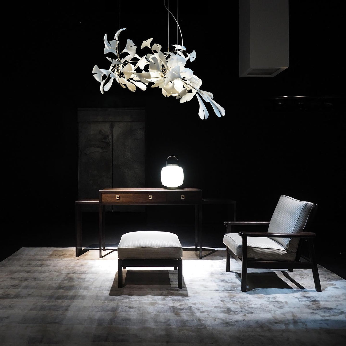 Gingko Chandelier G Style Forme Branche Feuille Moderne - Neutralighting