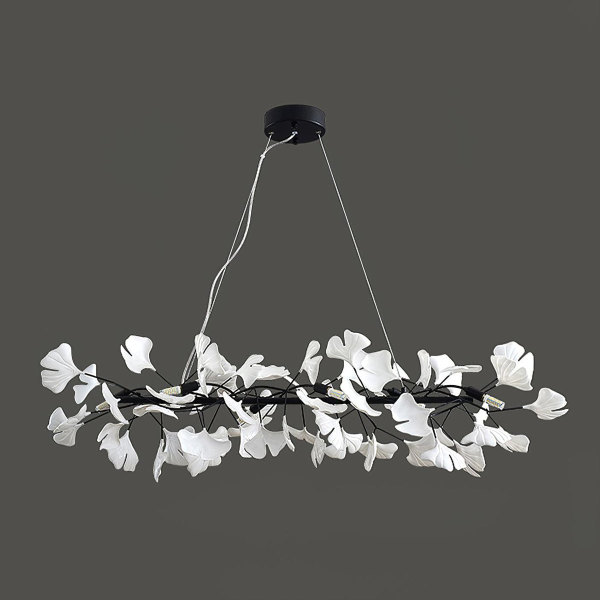 Bloom Lustre Céramique Ginkgo Blanc Or - Neutralighting