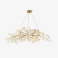 Arux Lustre Ginkgo Art Déco Courbé Vers le Bas - Neutralighting