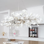 Arux Lustre Ginkgo Art Déco Courbé Vers le Bas - Neutralighting