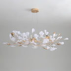 Olivia Chandelier Céramique Gingko 3 Styles - Neutralighting