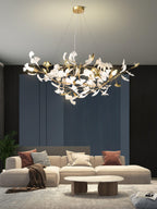 Gingko Lustre Style S Élégance Inspirée de la Nature - Neutralighting