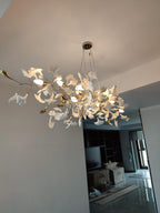 Gingko Lustre Style S Élégance Inspirée de la Nature - Neutralighting